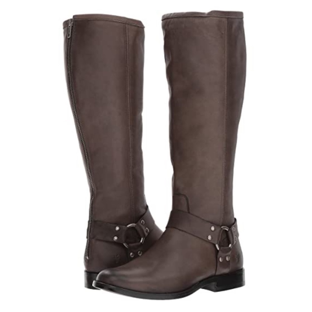 Frye women’s phillip harness leather tall boots